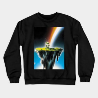 Flying Island Outer Space Crewneck Sweatshirt